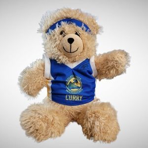 Golden State Warriors Steph Curry Stuffed Bear Plush Collectable